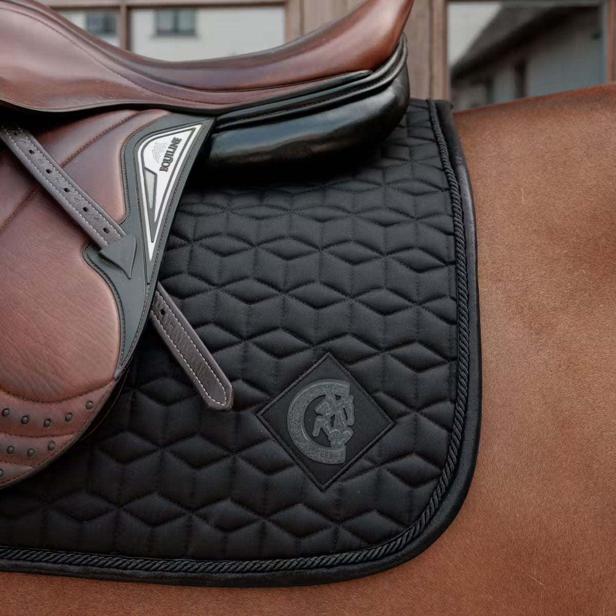 Kentucky Saddle Pad Sparkling Logo Jumping