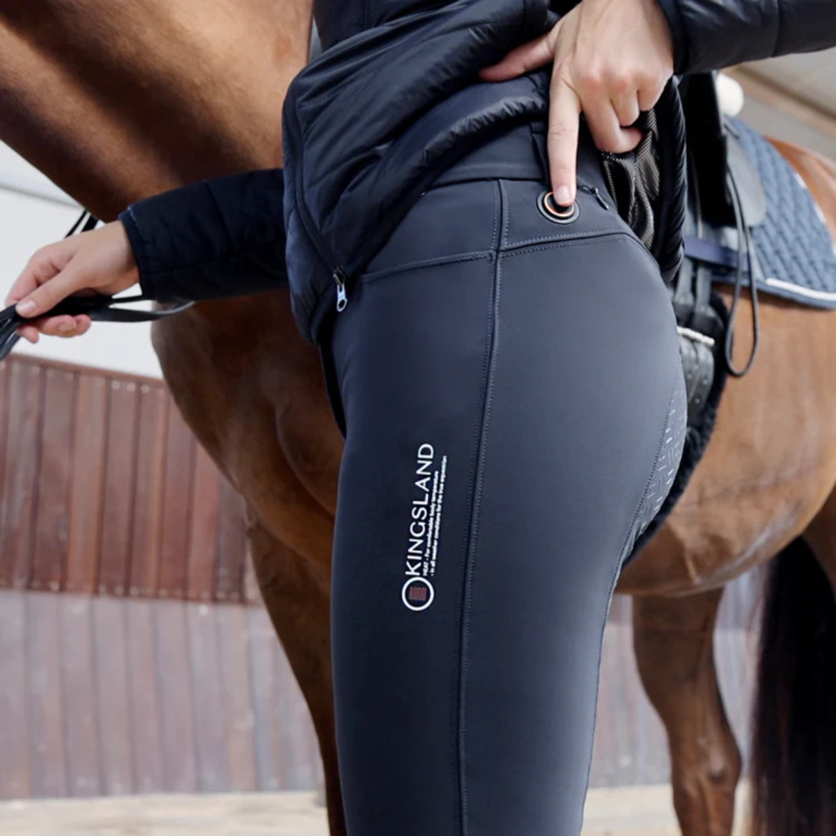 Kingsland Karolina HEAT Ridbyxor Full grip