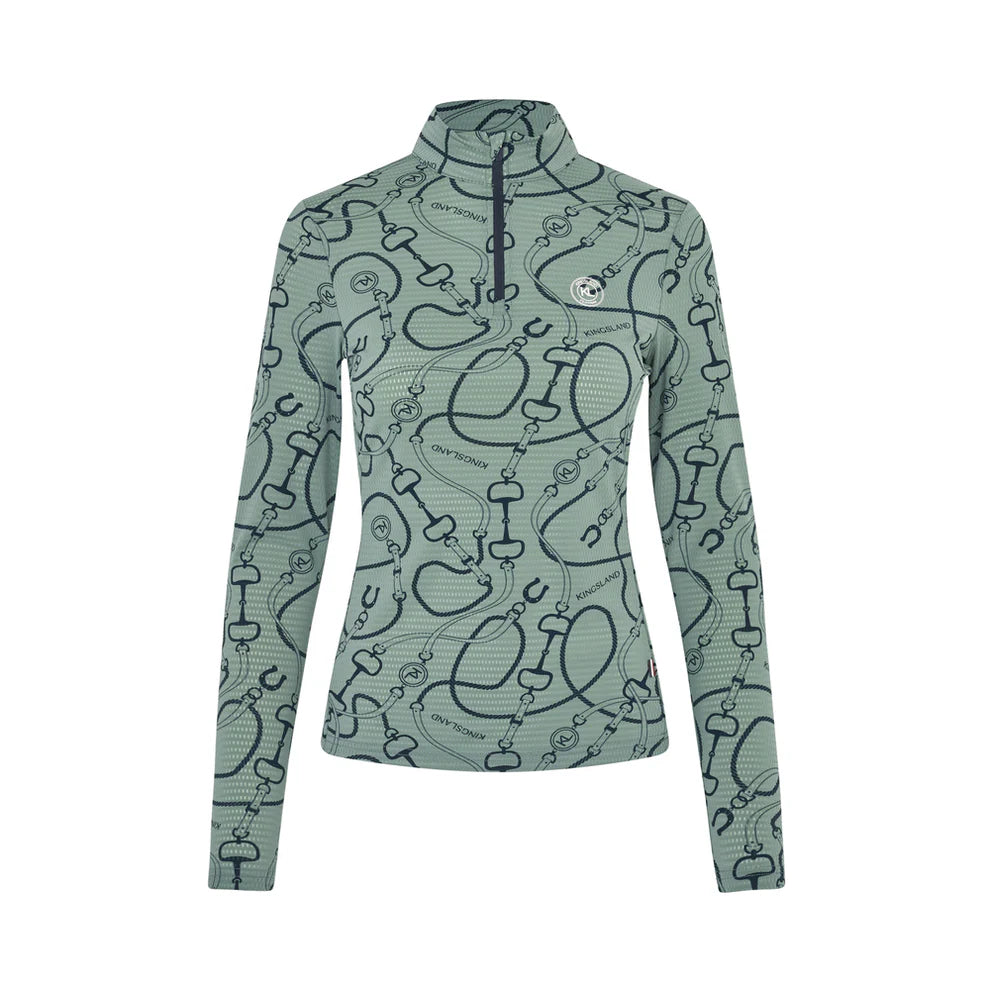 Kingsland Larissa Mesh Training Shirt LS