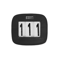 Lippo Nummerlapp Läder Rektangulär 3-siffror