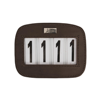 Lippo Nummerlapp Läder Rektangulär 4-siffror