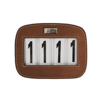 Lippo Nummerlapp Läder Rektangulär 4-siffror