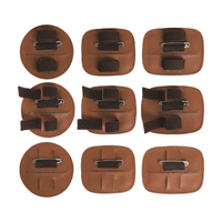 Lippo Nummerlapp Läder Rektangulär 4-siffror