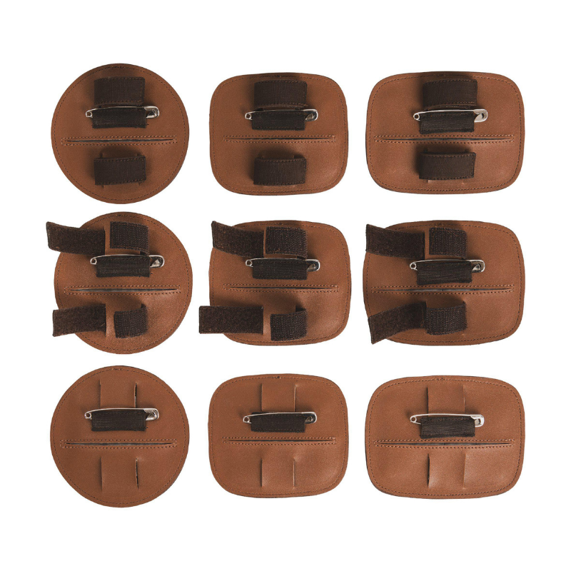 Lippo Nummerlapp Läder Rektangulär 4-siffror