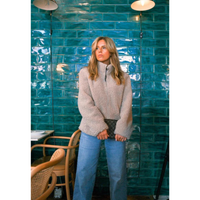 Marengo Teddy Jacket Greige