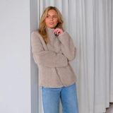 Marengo Teddy Jacket Greige