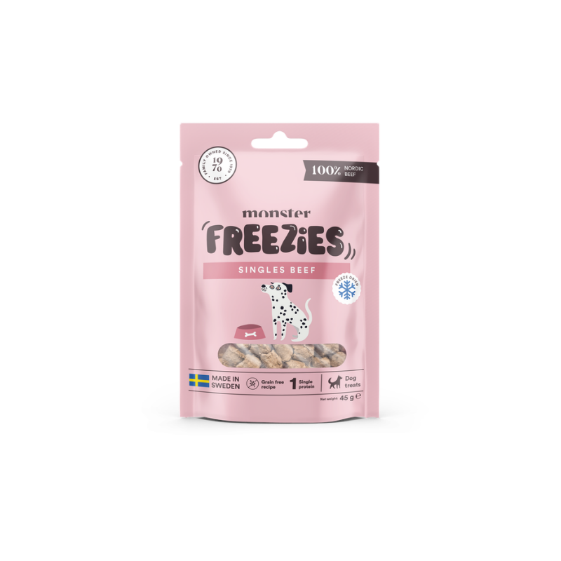 Monster Dog Treats Freezies Beef 45g