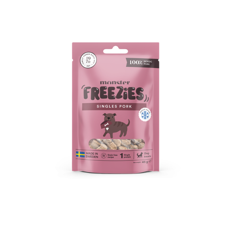 Monster Dog Treats Freezies Pork 45g