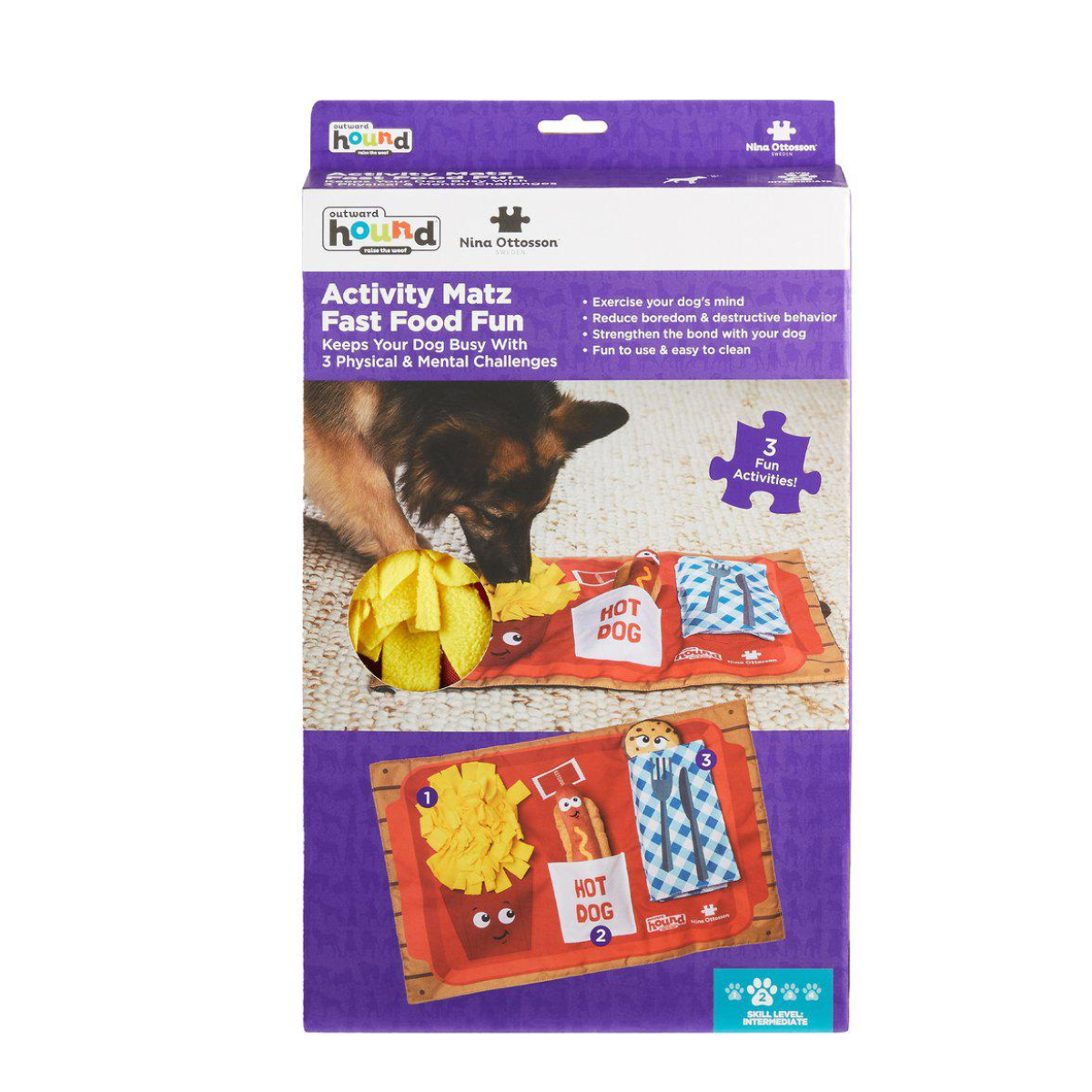 Nina Ottosson Oh Activity Matz Fast Food Nivå 2