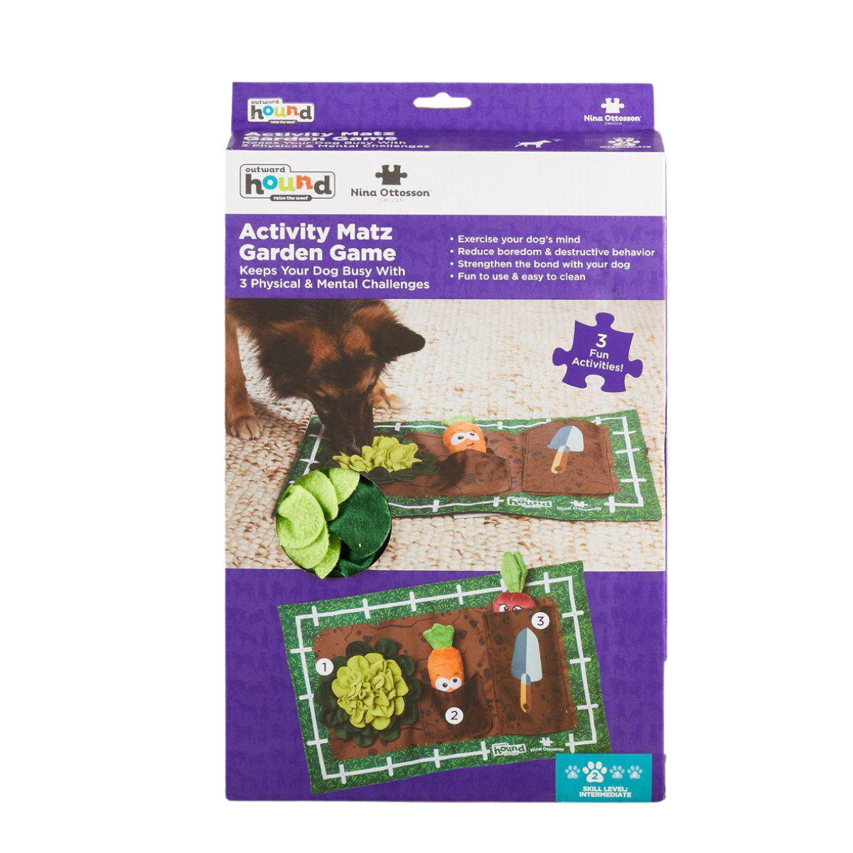 Nina Ottosson Oh Activity Matz Garden Game Nivå 2