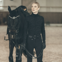 Pikeur Funktiontröja m. Pikeurtryck