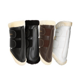 Protector damasker med päls