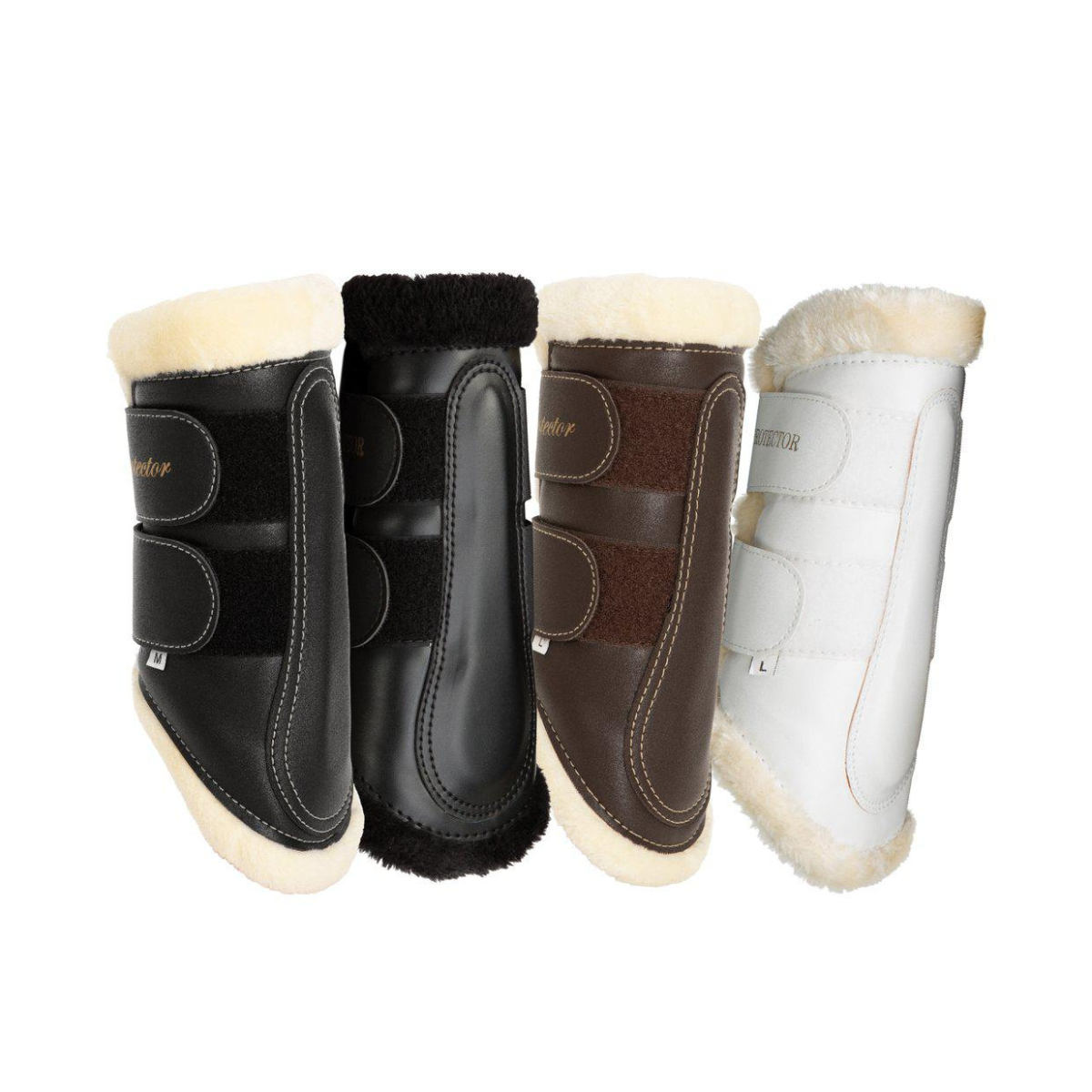 Protector damasker med päls