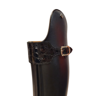 DeNiroBootCO Top Big Strap in Lucidi Leather