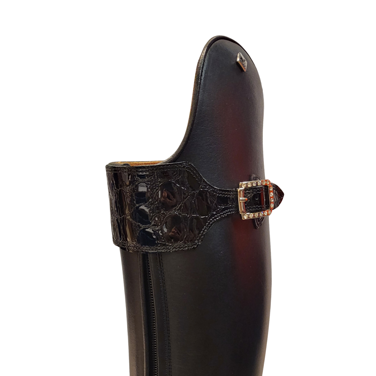 DeNiroBootCO Top Big Strap in Lucidi Leather