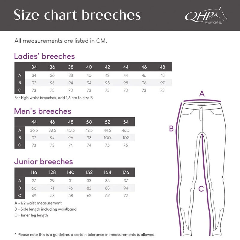 QHP Ridtights Lucky Start Junior