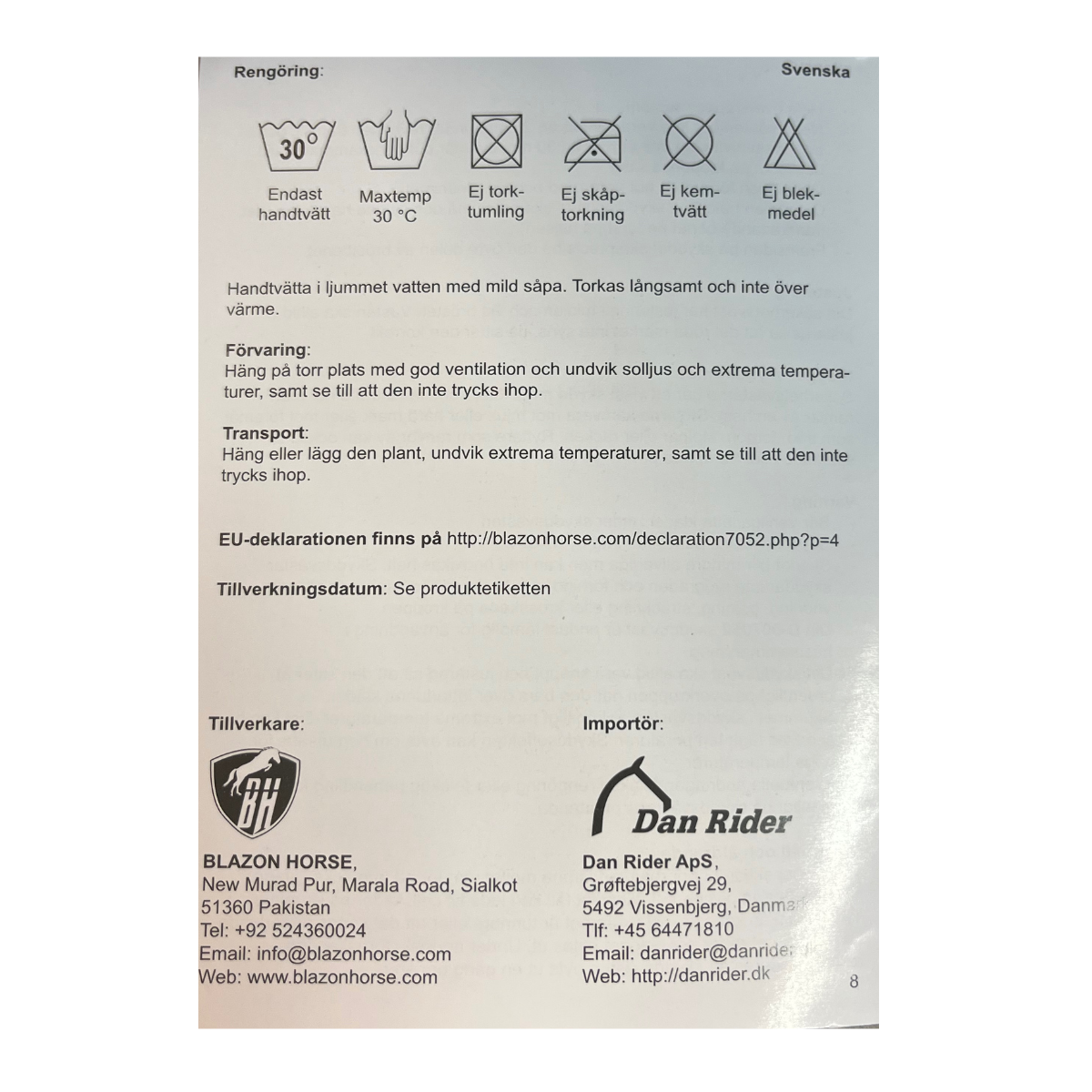 Riders Company Säkerhetsväst