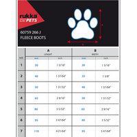 Rukka Pets Fleece boots 