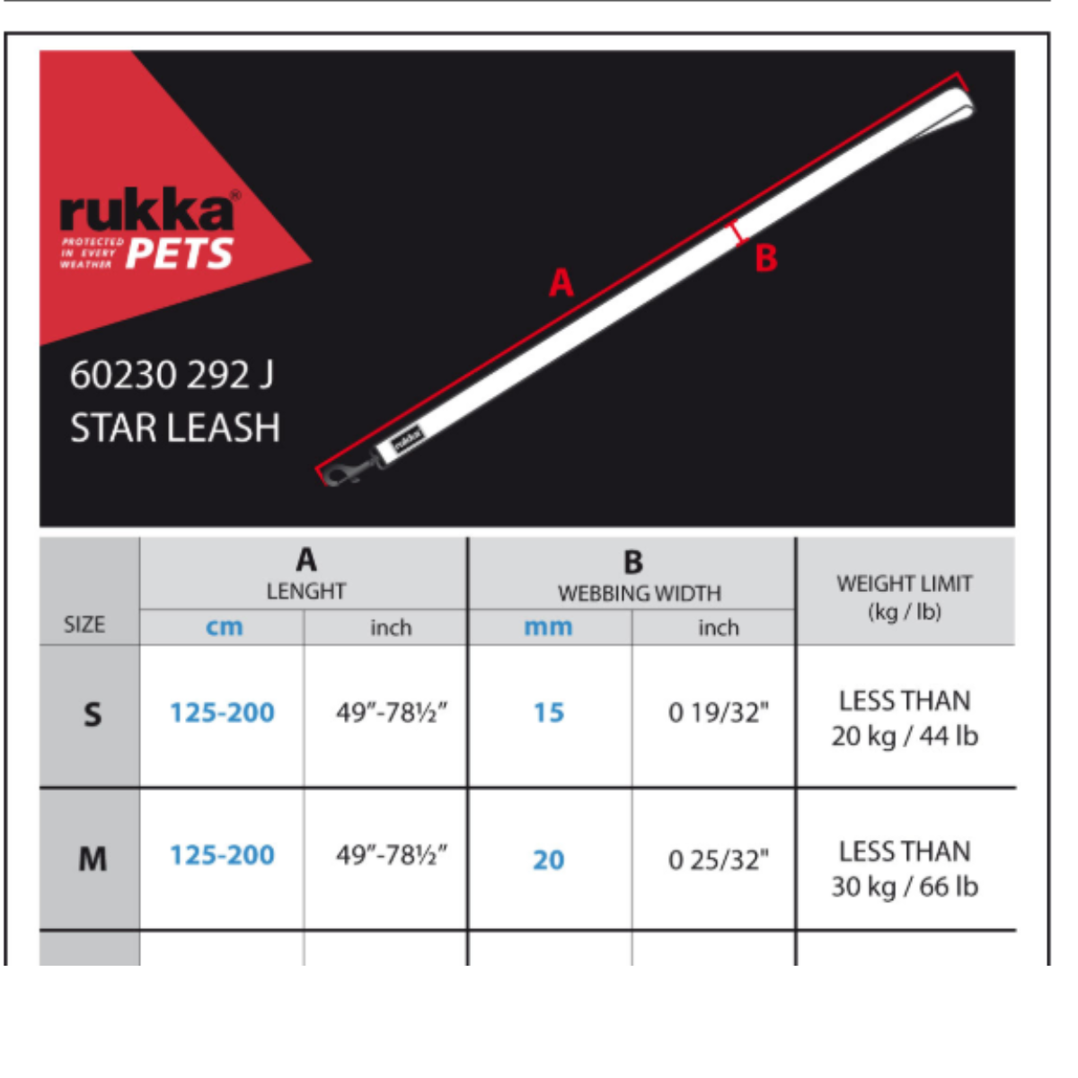 Rukka Pets Star Koppel