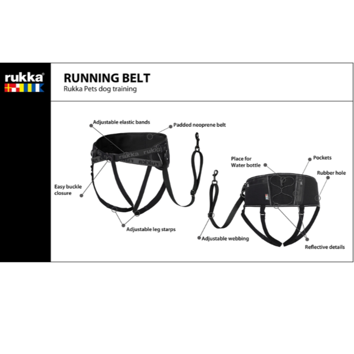 Rukka Pets Träningsbälte