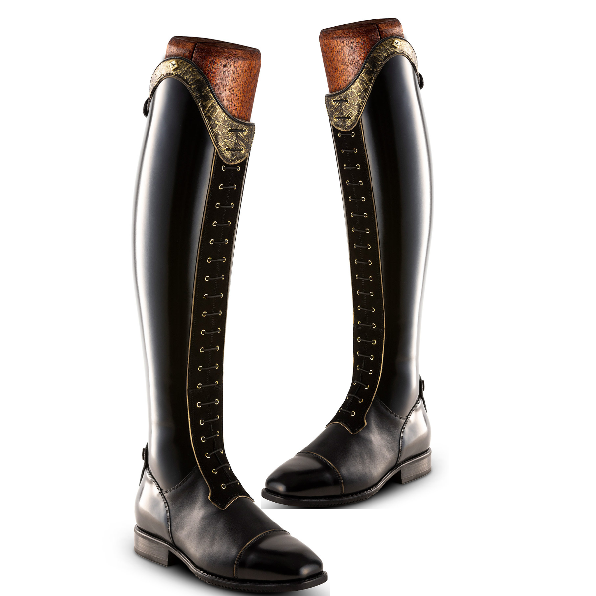 DeNiro Boot S36T03 Dressyrstövel Aurora Graffiti - Brushed Black