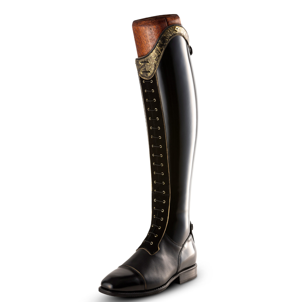 DeNiro Boot S36T03 Dressyrstövel Aurora Graffiti - Brushed Black