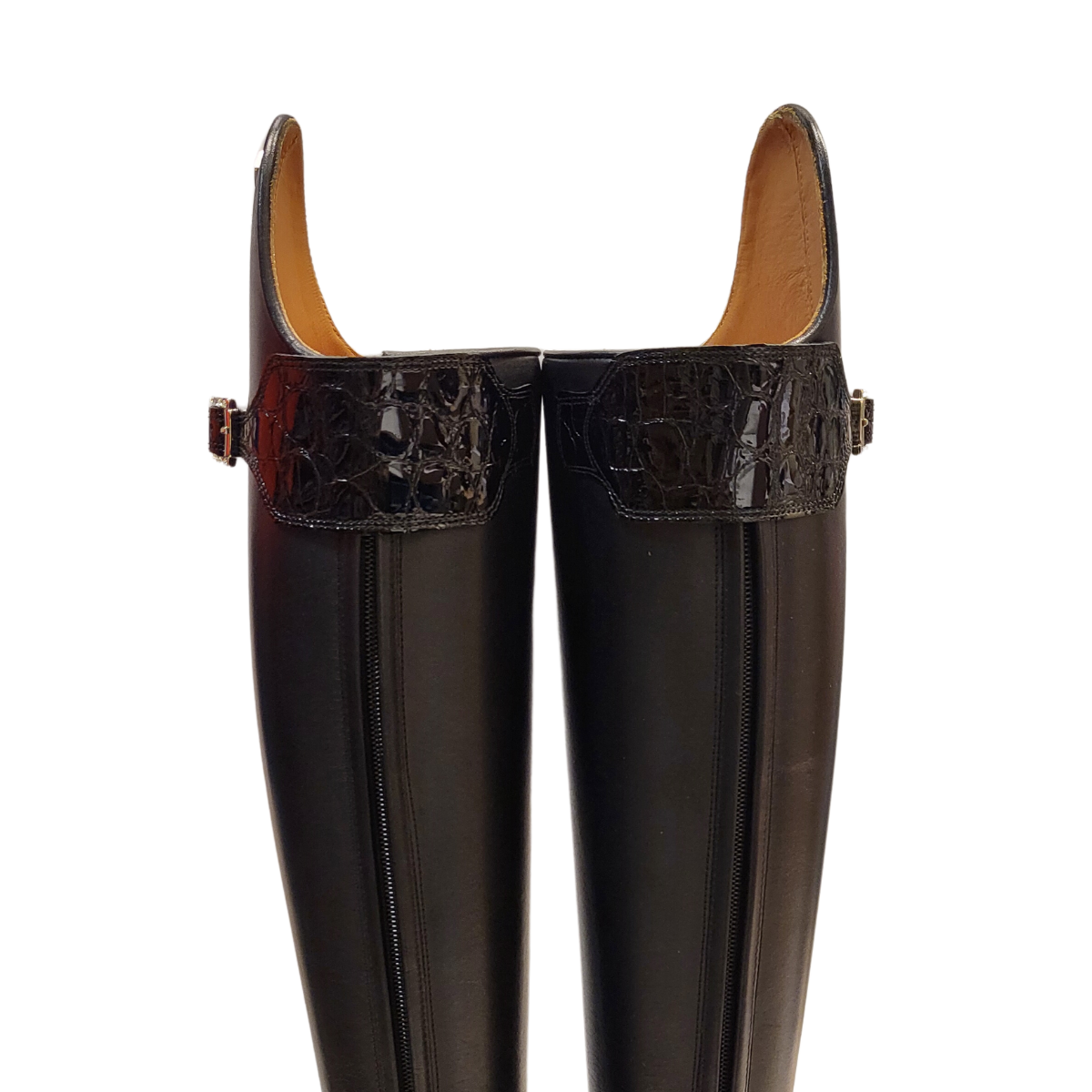 DeNiroBootCO Top Big Strap in Lucidi Leather - 2