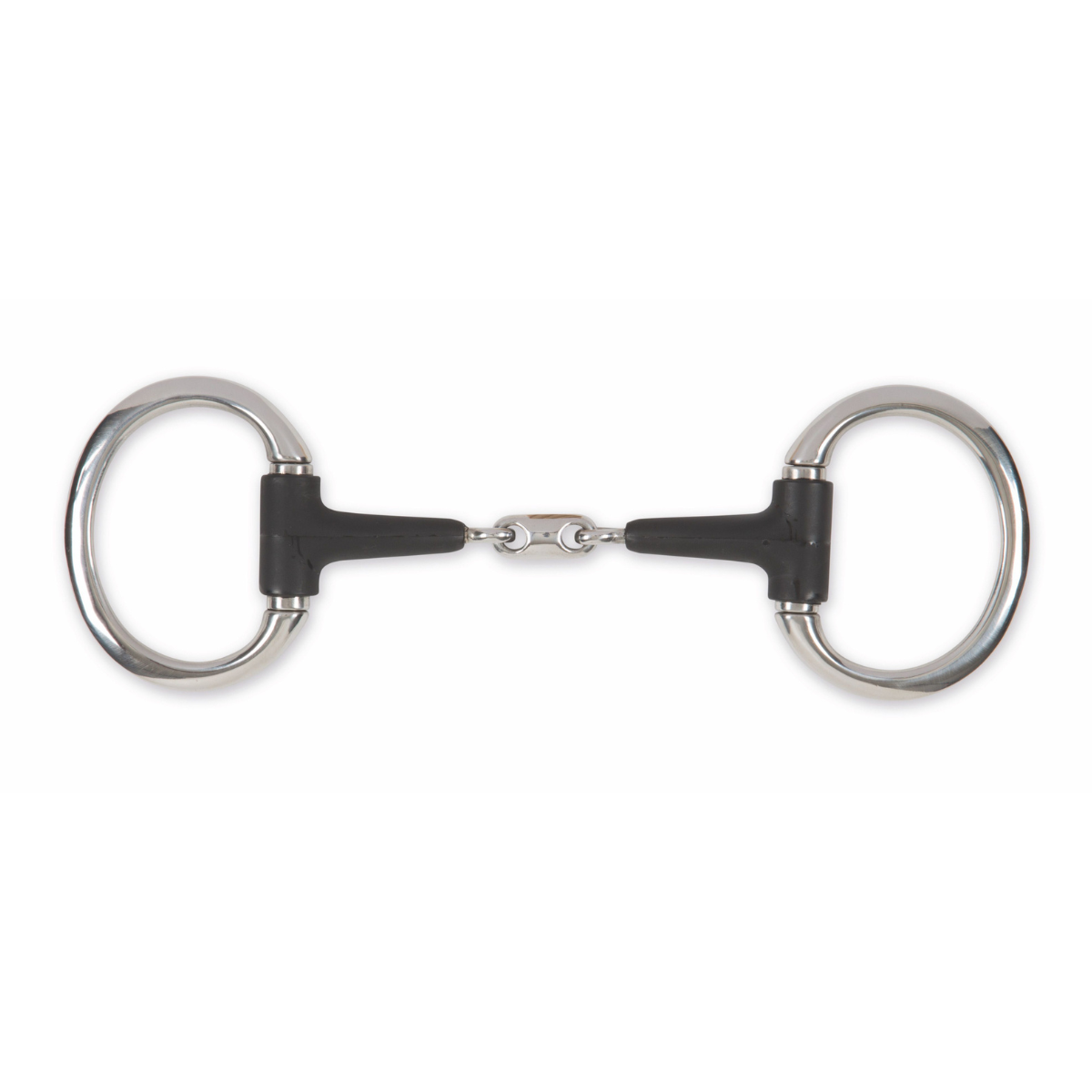 Equikind Eggbit rubber covered 3-piece