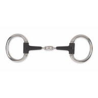 Equikind Eggbit rubber covered 3-piece