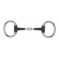 Equikind Eggbit rubber covered 3-piece