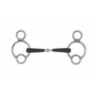 Equikind Universal bit rubber covered 2-piece