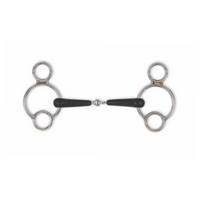 Equikind Universal bit rubber covered 2-piece