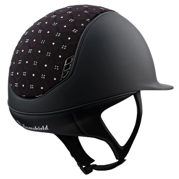 Samshield 2.0 Shadowmatt Royal Flower Swarovski Matt Black