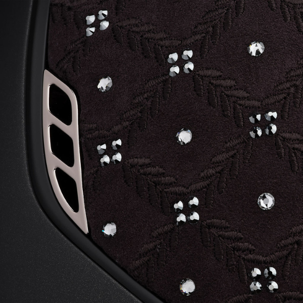 Samshield 2.0 Shadowmatt Royal Flower Swarovski Matt Black