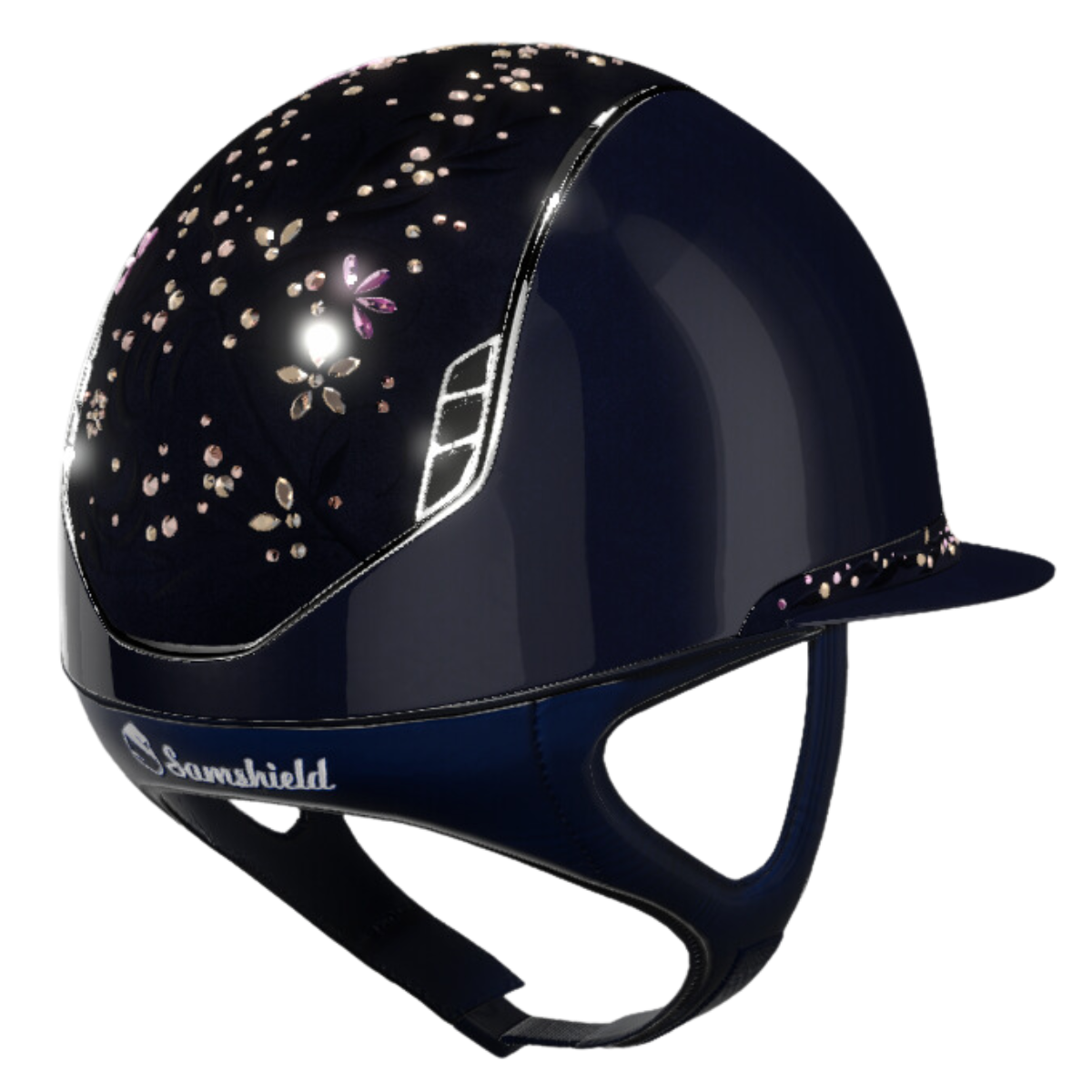 Samshield 2.0 Miss Shield Glossy Flower Swarovski Jewelry Pink