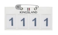 Kingsland Classic Nummerlapp 4 siffror 2-pack