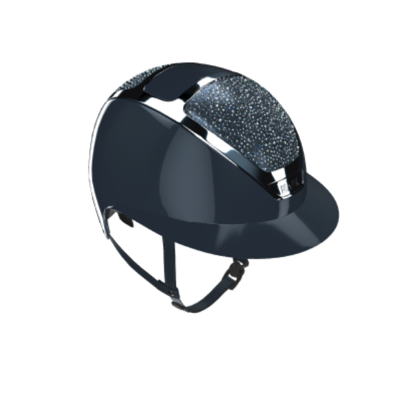 Kask Star Lady Pure Shine Swarovski on the rocks