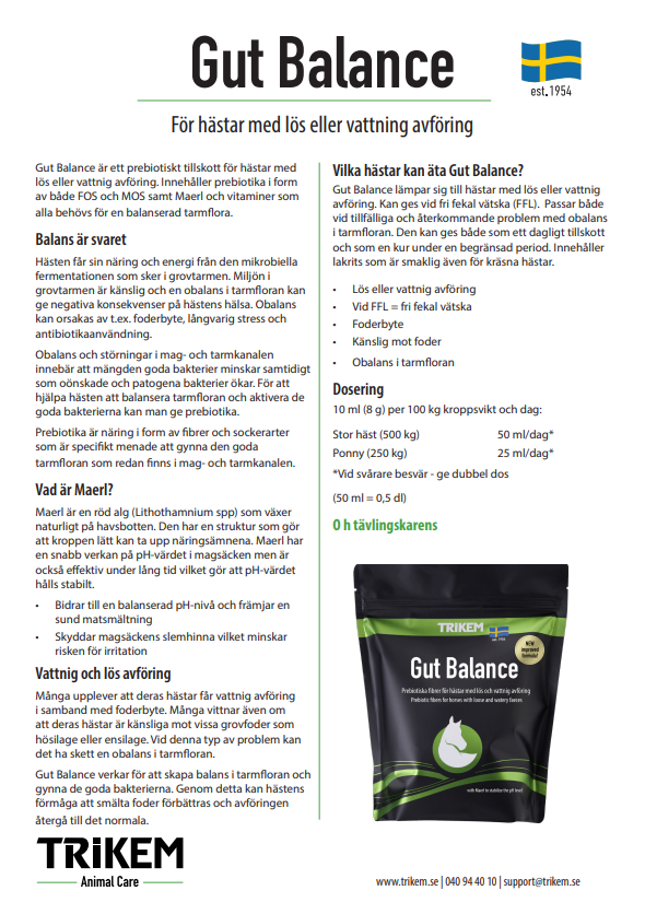Trikem Gut balance