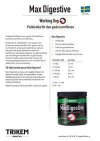 Trikem Working Dog Max Digestive