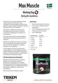 Trikem Working Dog MaxMuscle