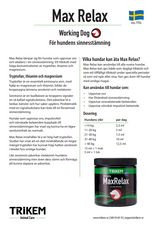 Trikem Working Dog MaxRelax