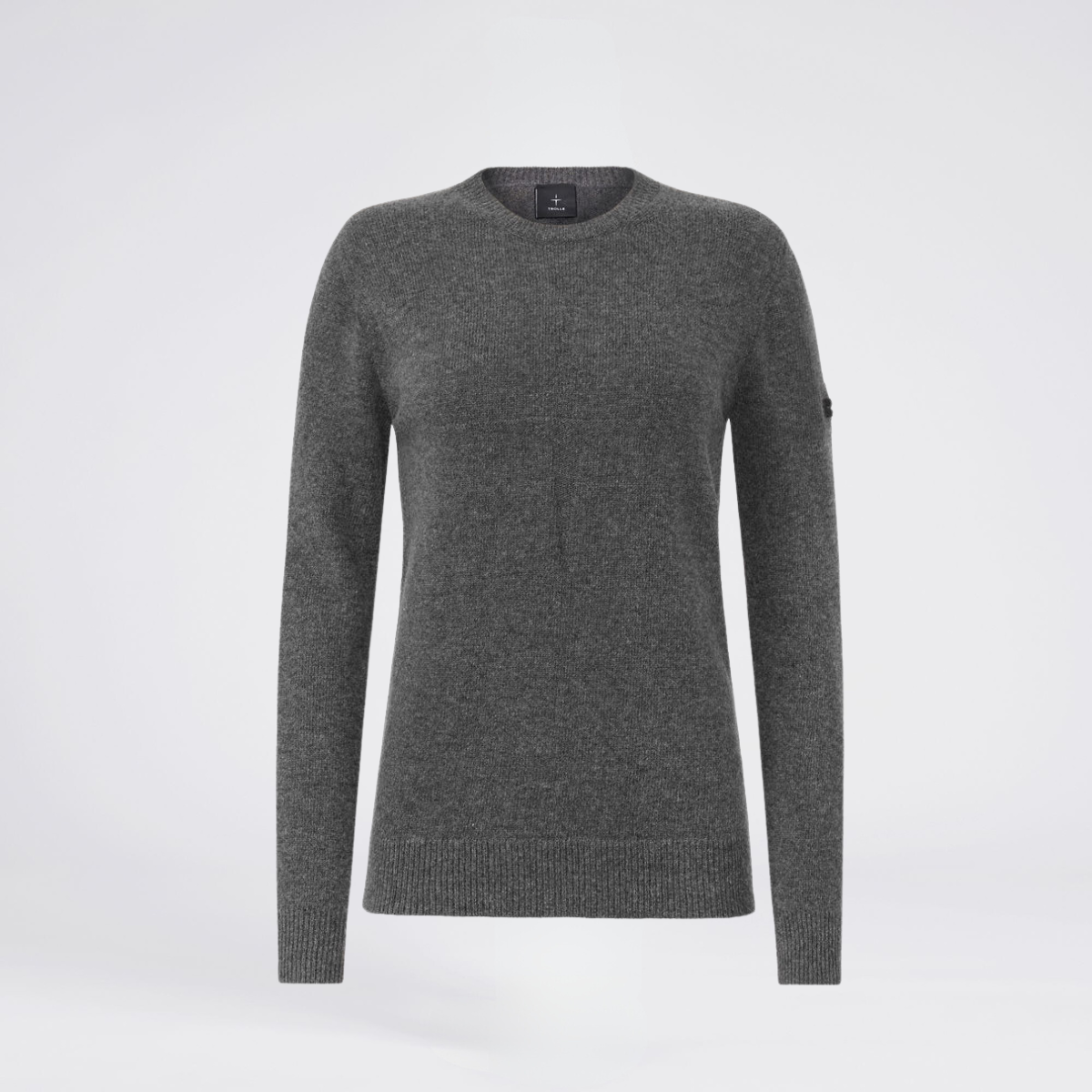 Trolle Projects Wool Star Logo Crew Sweater