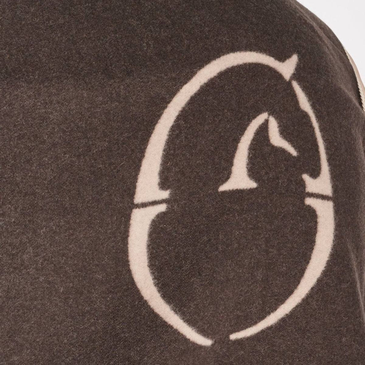 Vestrum Wool Blanket Lisbona Brown