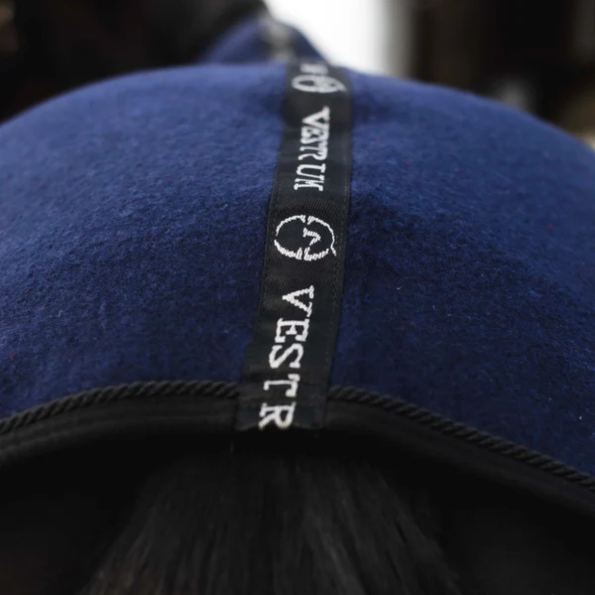 Vestrum Wool blanket Lisbona Navy