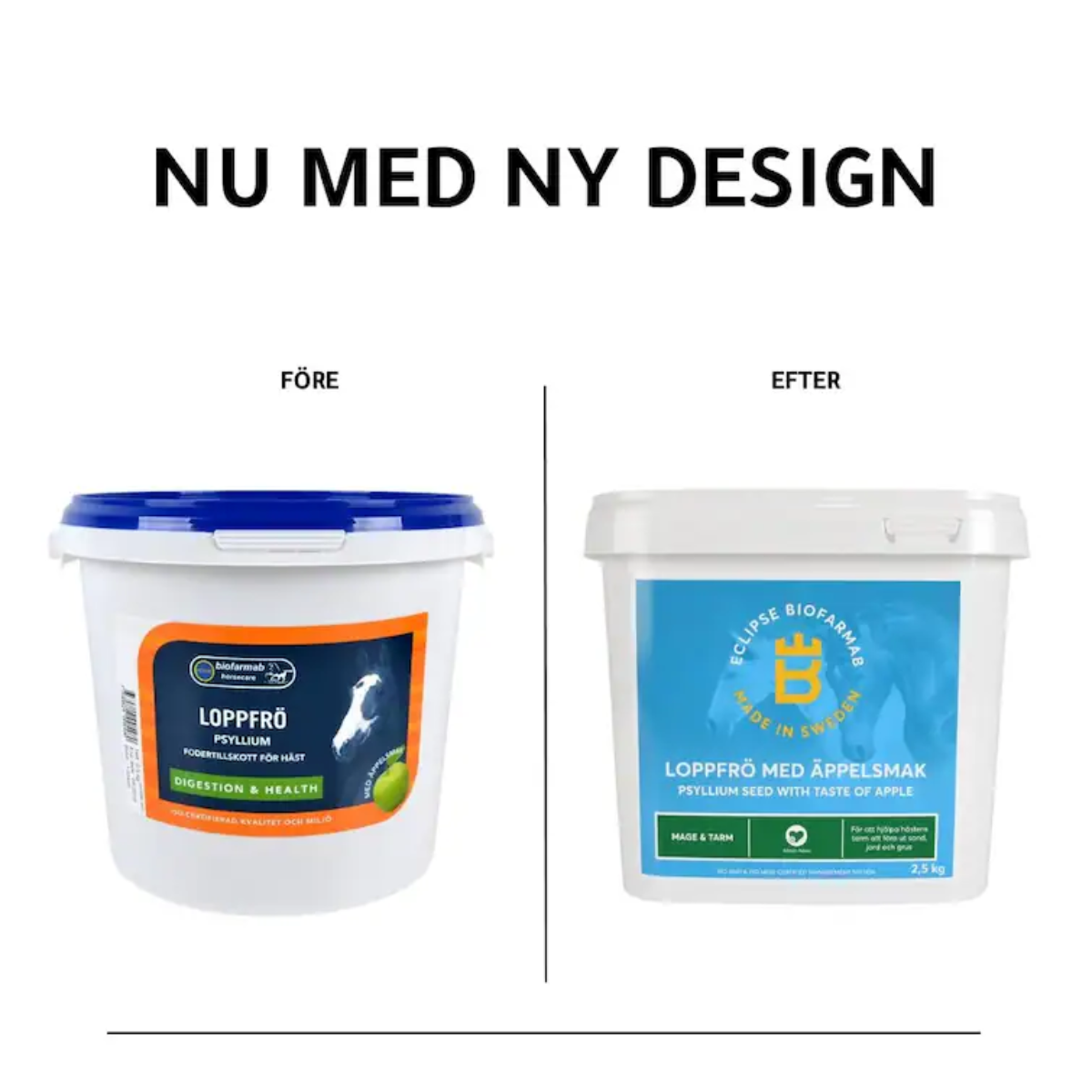 Biofarmab Loppfrö äppelsmak