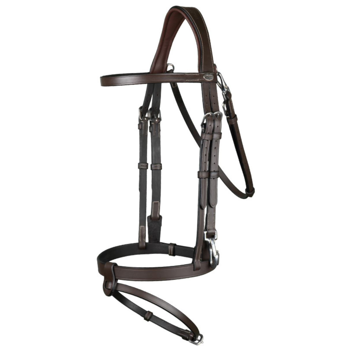 Dyon WO Träns med clips, slät komb.nosgrimma