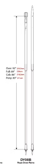 Dyon DY Gramantygel 16mm med rep + fäste