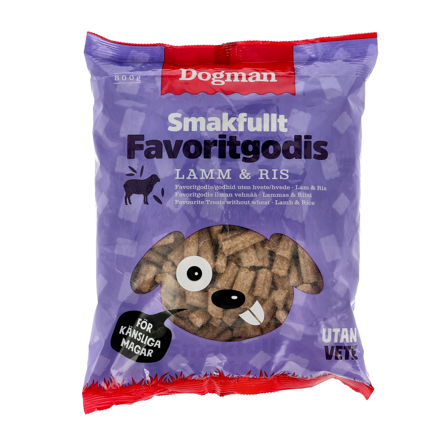 Dogman Favoritgodis Lamm & Ris 800g