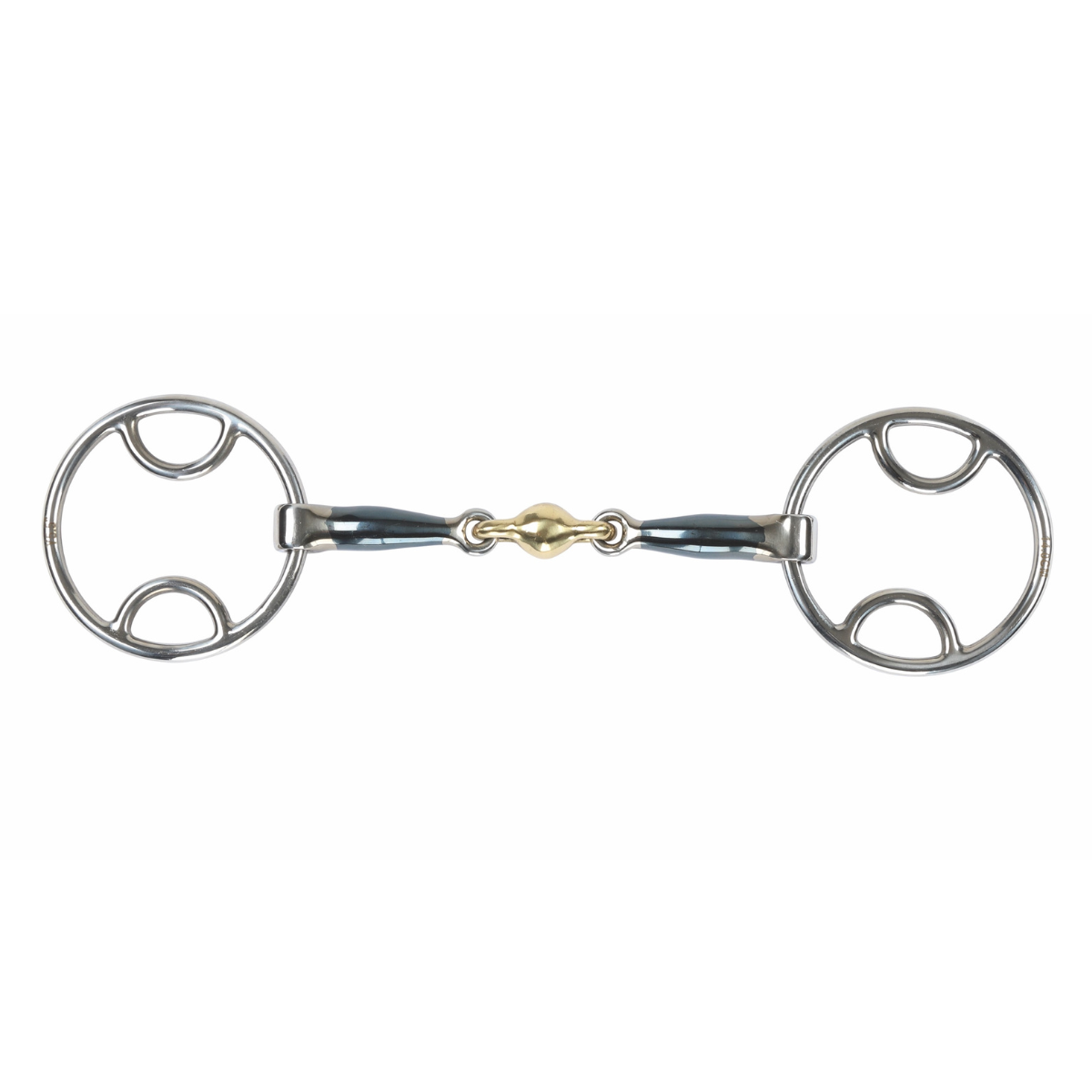 Shires Blue Sweet Iron Gagbett med Kula