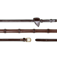 Dyon DY Rubber reins 13mm with stoppers